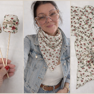 Kendő rózsa - Meska.hu