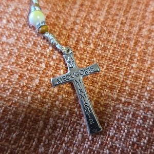 Névre szóló rózsafüzér-Međjugorje-személyre szabott ajándék - otthon & életmód - vallás - lánc & füzér - Meska.hu