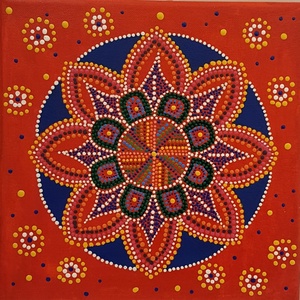 Csodálatos változás a családban. Csak képzeld el, amit szeretnél megvalósítani mandala - Meska.hu