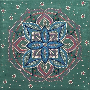 Tisztánlátás, megérzések, bízz belső útmutatásodban mandala - Meska.hu
