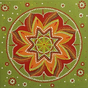 Szebbé teszed a világot mandala - Meska.hu