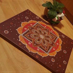 Melletted, veled, hozzád...  mandala -  - Meska.hu