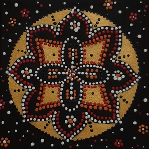 Mindenből a legjobbat érdemled mandala - Meska.hu