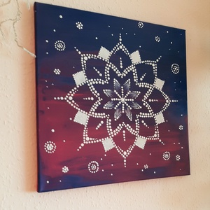 A jó döntés mindig boldogsággal tölt el mandala - otthon & életmód - dekoráció - spiritualitás - mandala - Meska.hu