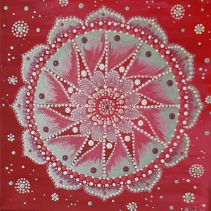 Szíved mindig készen áll szeretni mandala - Meska.hu