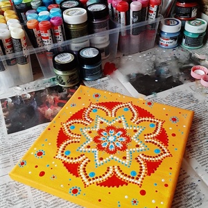 Erősebb vagy, mint gondolnád  mandala - otthon & életmód - dekoráció - spiritualitás - mandala - Meska.hu