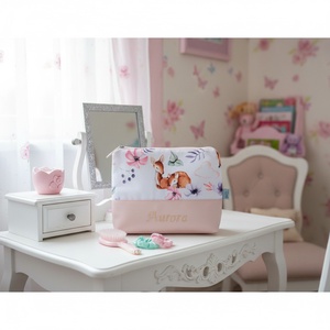 Cipzáros neszeszer névvel - 2 méretben - őzike - Meska.hu