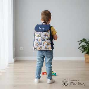 Ovis  hátizsák - markoló kékkel, Játék & Sport, Ovis felszerelés, Ovis hátizsák, Varrás, Hímzés, MESKA