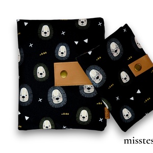 Pelenkázó neszeszer - vízhatlan - jungle stars - baba - mama - pelenkázó, babafürdető kellékek - pelenkázó neszeszer, pelenkatartó - Meska.hu