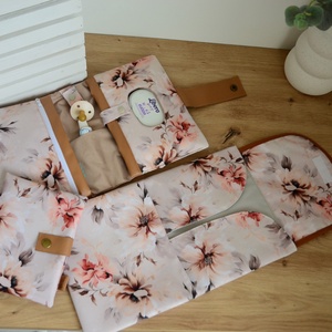 Vízhatlan egészségügyi kiskönyv borító - vintage flora - baba - mama - babaemlékek - egészségügyi kiskönyv borító - Meska.hu