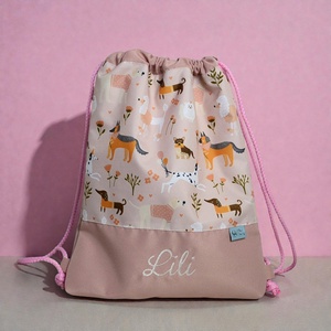 Ovis bölcsis tornazsák - kutyakavalkád - játék & sport - ovis felszerelés - ovis tornazsák - Meska.hu