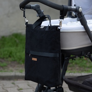 MindentBele Mami Táska - pelenkázótáska - Black - baba - mama - pelenkázó, babafürdető kellékek - kismamatáska - Meska.hu