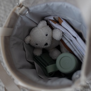 MindentBele Mami Táska - pelenkázótáska - Beige - baba - mama - pelenkázó, babafürdető kellékek - kismamatáska - Meska.hu