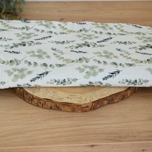 Eukaliptusz babatakaró névvel � duplagéz és waffle pamutból  - baba - mama - baba ágynemű - babatakaró, gyerek pléd - Meska.hu