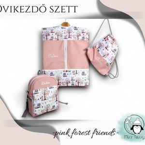 VÍZHATLAN OVIS ZSÁK - TORNAZSÁK SZETT –HÁTIZSÁK SZETT  forest friends, Játék & Sport, Ovis felszerelés, Ovis szett, Hímzés, Varrás, Válaszd szettben a termékeket. Így 10 % kedvezménnyel tudod megrendelni őket, eredeti árukhoz képes..., MESKA