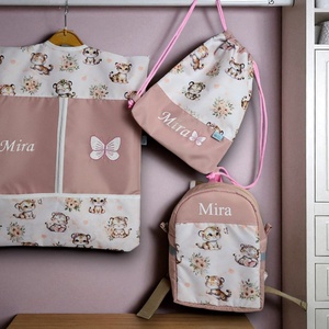 VÍZHATLAN OVIS ZSÁK �lányoknak mini tigris - játék & sport - ovis felszerelés - ovis zsák - Meska.hu