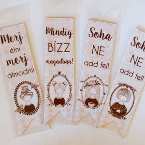 Könyvjelző, Könyv & Zene, Könyvjelző, Varrás, Mindenmás, MESKA
