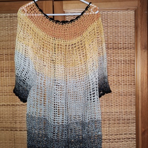 Alkonyháló � horgolt tunika - ruha & divat - női ruha - tunika - Meska.hu