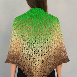 Mojave Csillagháló � horgolt háromszögkendő, Ruha & Divat, Sál, Sapka, Kendő, Kendő, Horgolás, MESKA