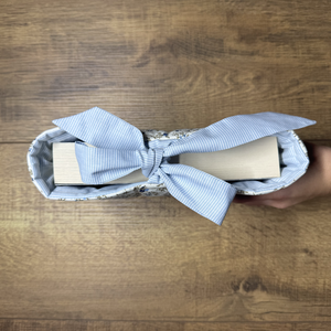 Kék virágos - könyvtok - könyv & zene - könyvtok - Meska.hu