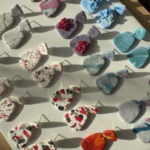 Mintás fülbevaló készítő workshop - Meska.hu
