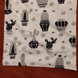 Kaktusz mintás  újraszalvéta,textilszalvéta tízórai,uzsonna csomagolására, Otthon & Életmód, Konyhafelszerelés, tálalás, Konyhai textil, Szalvéta, Varrás, MESKA