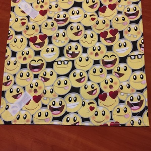  smiley  mintás  újraszalvéta,textilszalvéta tízórai,uzsonna csomagolására, Otthon & Életmód, Konyhafelszerelés, tálalás, Konyhai textil, Szalvéta, Varrás, MESKA