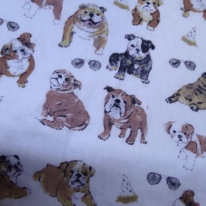 kutya mintás  újraszalvéta,textilszalvéta tízórai,uzsonna csomagolására, - otthon & életmód - konyhafelszerelés, tálalás - konyhai textil - szalvéta - Meska.hu