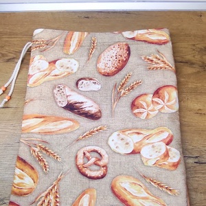 Kenyeres zsák-  pékáru tároló  zsák pékáru  mintával - táska & tok - bevásárlás & shopper táska - kenyeres zsák - Meska.hu