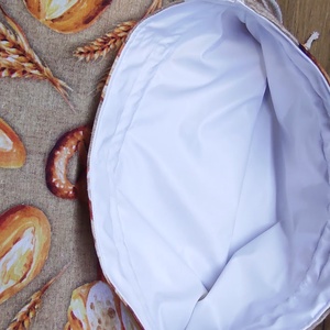 Kenyeres zsák-  pékáru tároló  zsák pékáru  mintával - táska & tok - bevásárlás & shopper táska - kenyeres zsák - Meska.hu