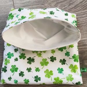 lóhere mintás újra felhasználható,zero waste ,mosható uzsonna tasak,nasi tasak,nagy méret - táska & tok - uzsonna- & ebéd tartó - szendvics csomagoló - Meska.hu