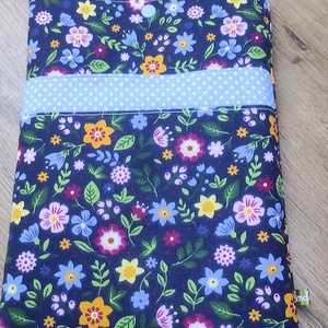  mintás  textil könyvtartó- könyvtok zsebbel - könyv & zene - könyvtok - Meska.hu