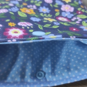  mintás  textil könyvtartó- könyvtok zsebbel - könyv & zene - könyvtok - Meska.hu