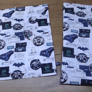  Batman  mintás  újraszalvéta+tasak, tízórai,uzsonna csomagolására,, Otthon & Életmód, Konyhafelszerelés, tálalás, Konyhai textil, Szalvéta, Varrás, MESKA