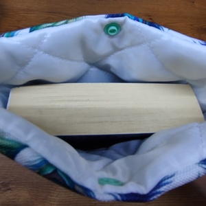 pávatoll  mintás  könyvtok-könyvtartó vagy tablet tartó vízálló vászon anyagból - könyv & zene - könyvtok - Meska.hu