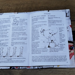 textil gyermek egészségügyi kiskönyv borító,bébi szuperhős  mintával - otthon & életmód - papír, írószer - egészségügyi kiskönyv borító - Meska.hu