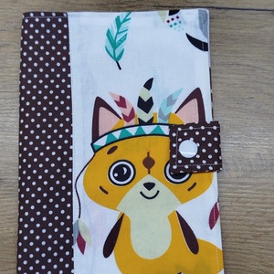 textil gyermek egészségügyi kiskönyv borító,állat mintával - Meska.hu