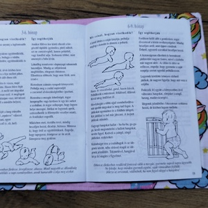 textil gyermek egészségügyi kiskönyv borító,unikornis   mintával - otthon & életmód - papír, írószer - egészségügyi kiskönyv borító - Meska.hu