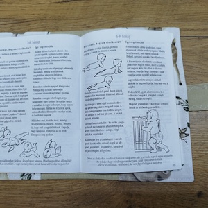 textil gyermek egészségügyi kiskönyv borító,őzike   mintával - otthon & életmód - papír, írószer - egészségügyi kiskönyv borító - Meska.hu