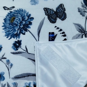 virág  mintás  újraszalvéta,textilszalvéta tízórai,uzsonna csomagolására, - otthon & életmód - konyhafelszerelés, tálalás - konyhai textil - szalvéta - Meska.hu