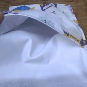 bagoly   mintás újra felhasználható,zero waste ,mosható uzsonna tasak,nasi tasak - táska & tok - uzsonna- & ebéd tartó - szendvics csomagoló - Meska.hu