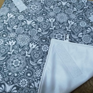 virág   mintás  újraszalvéta,textilszalvéta tízórai,uzsonna csomagolására, - otthon & életmód - konyhafelszerelés, tálalás - konyhai textil - szalvéta - Meska.hu