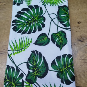 levél mintás újra felhasználható,zero waste ,mosható uzsonna tasak,nasi tasak,nagy méret - Meska.hu