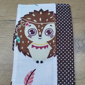 textil gyermek egészségügyi kiskönyv borító,állat mintával - otthon & életmód - papír, írószer - egészségügyi kiskönyv borító - Meska.hu