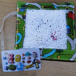 Spy bag-kukucs zsák, jármű,mező   mintával, Játék & Sport, Készségfejlesztő és Logikai játék, Logikai játékok, Varrás, MESKA