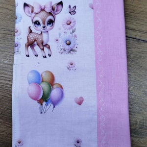 textil gyermek egészségügyi kiskönyv borító állatmintával - otthon & életmód - papír, írószer - egészségügyi kiskönyv borító - Meska.hu