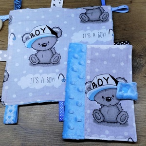 textil gyermek egészségügyi kiskönyv borító+címkerongyi állat  mintával , Otthon & Életmód, Papír, írószer, Egészségügyi kiskönyv borító, , MESKA