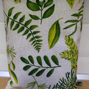 levél mintás könyvtok-könyvtartó vagy tablet tartó pamutvászon anyagból  - Meska.hu