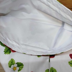 Kenyeres zsák-  pékáru tároló  zsák eper  mintával - táska & tok - bevásárlás & shopper táska - kenyeres zsák - Meska.hu