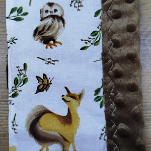 textil gyermek egészségügyi kiskönyv borító,állatmintával - baba - mama - babaemlékek - egészségügyi kiskönyv borító - Meska.hu